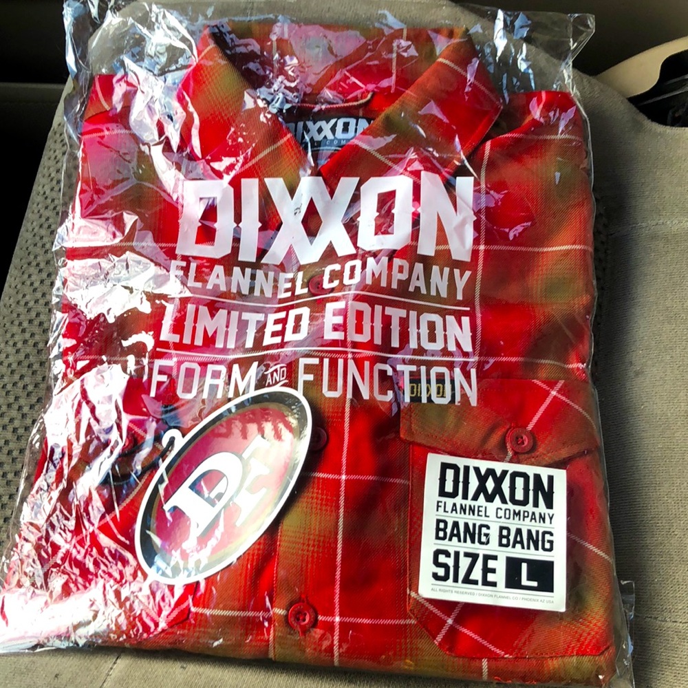 ***BRAND NEW** BIG DISCOUNT**Mens DIXXON SF 49ers long sleeve button down shirt